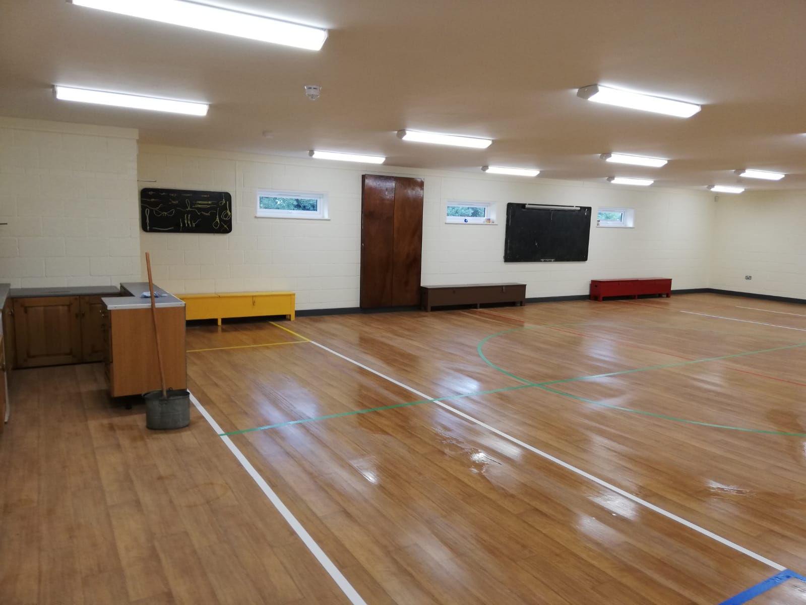 The new hall - Empty